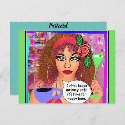 Carte postale (Devant / Derrière)