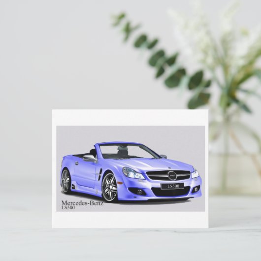 Carte postale (Debout devant)