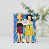 CARTE POSTALE (Debout devant)