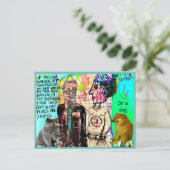 Carte postale (Debout devant)