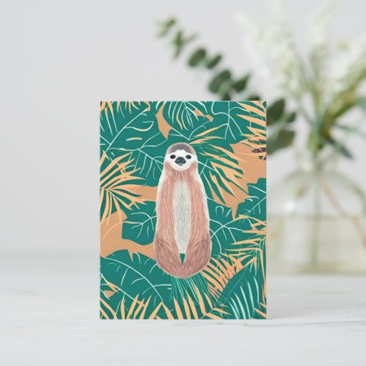 carte postale (Debout devant)