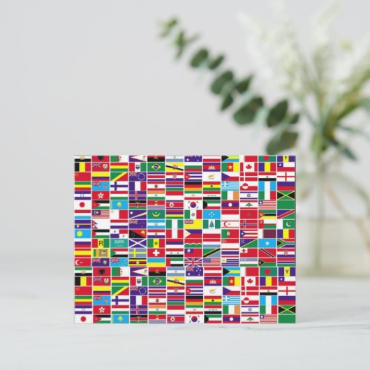 carte postale (Debout devant)