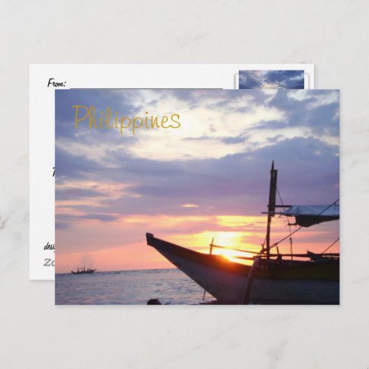 Carte postale (Devant / Derrière)