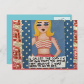 CARTE POSTALE (Devant / Derrière)