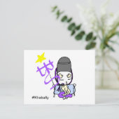 Carte postale (Debout devant)