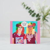 Carte postale (Debout devant)