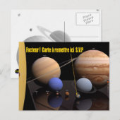 Carte postale (Devant / Derrière)