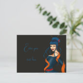 Carte postale (Debout devant)