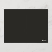 Carte postale (Dos)