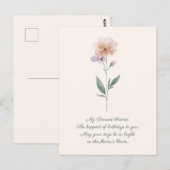 Carte postale (Devant / Derrière)