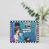 Carte postale (Debout devant)