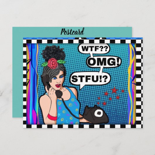 Carte postale (Devant / Derrière)