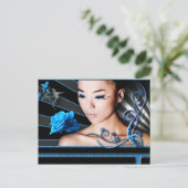 Carte postale (Debout devant)