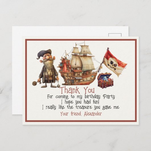 Carte postale (Devant / Derrière)