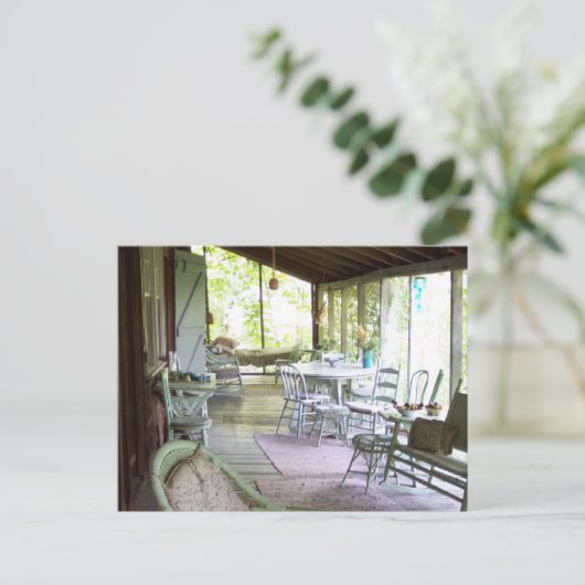 carte postale (Debout devant)