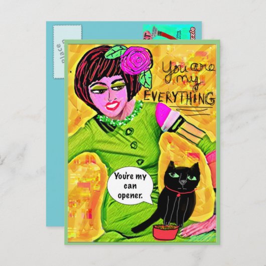 CARTE POSTALE (Devant / Derrière)