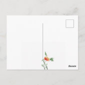 Carte postale (Dos)