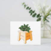 Carte postale (Debout devant)