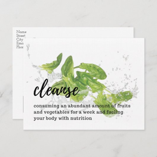 Carte postale (Devant / Derrière)