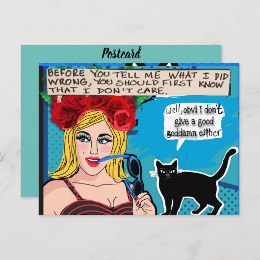 Carte postale (Devant / Derrière)