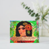 Carte postale (Debout devant)