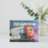 Carte postale (Debout devant)