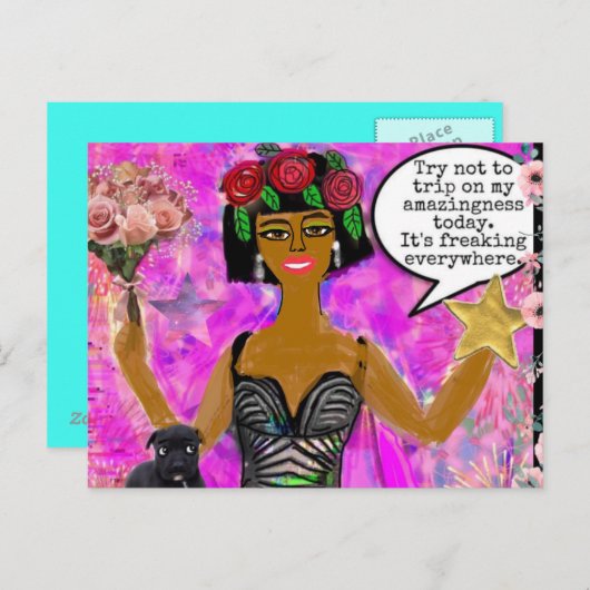 Carte postale (Devant / Derrière)