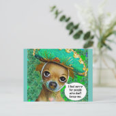 Carte postale (Debout devant)