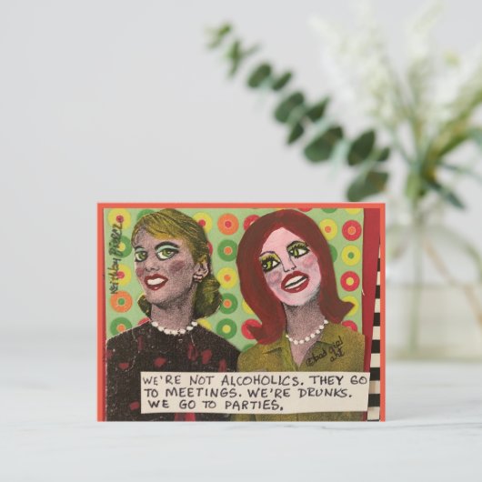 Carte postale (Debout devant)