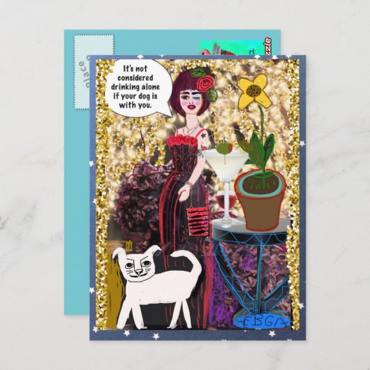 CARTE POSTALE (Devant / Derrière)