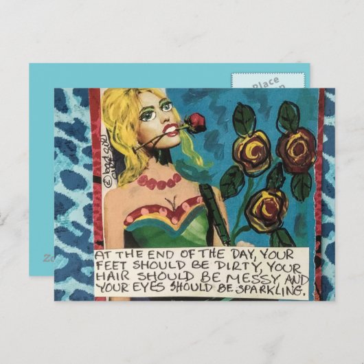 CARTE POSTALE (Devant / Derrière)