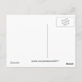 Carte postale (Dos)