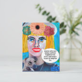 CARTE POSTALE (Debout devant)