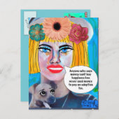 CARTE POSTALE (Devant / Derrière)