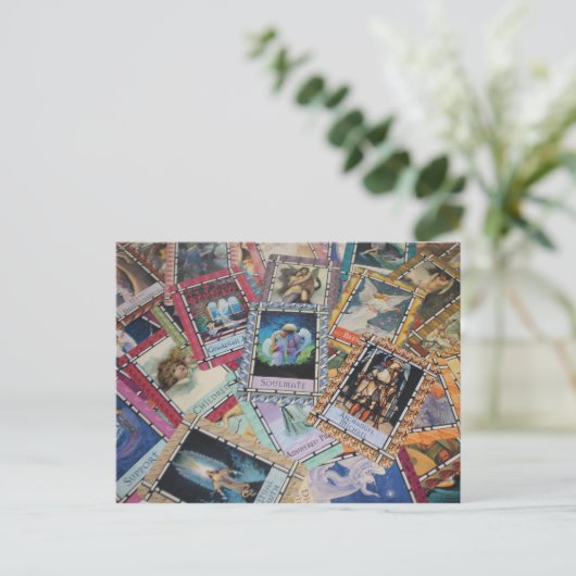 carte postale (Debout devant)