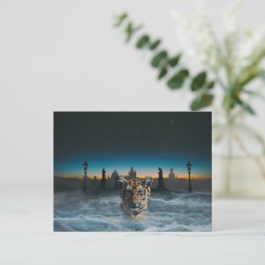 carte postale (Debout devant)