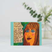 Carte postale (Debout devant)