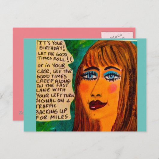 Carte postale (Devant / Derrière)