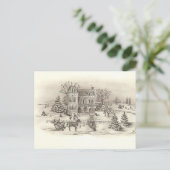 Carte postale (Debout devant)