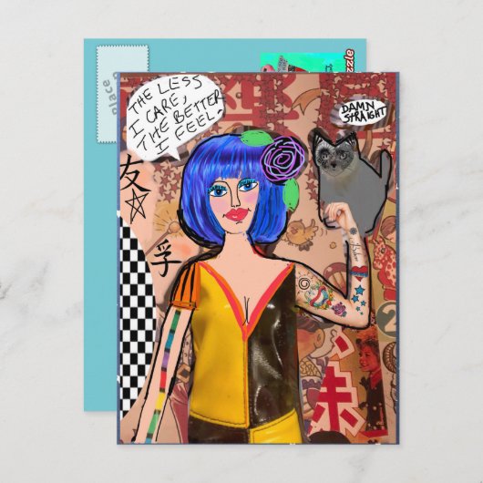 CARTE POSTALE (Devant / Derrière)