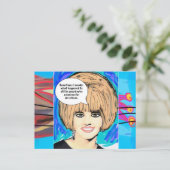 Carte postale (Debout devant)