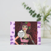 Carte postale (Debout devant)