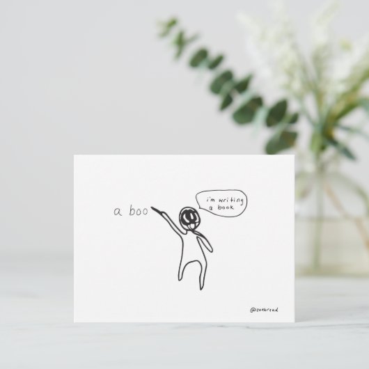 carte postale (Debout devant)