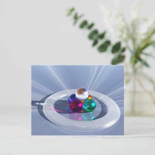 Carte postale (Debout devant)