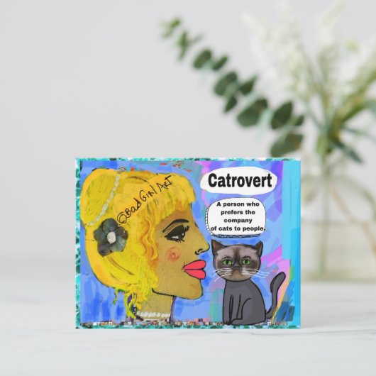 Carte postale (Debout devant)