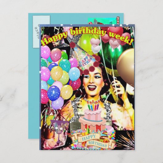 CARTE POSTALE (Devant / Derrière)