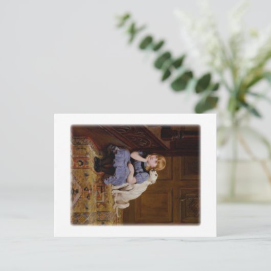 Carte postale (Debout devant)