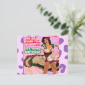 Carte postale (Debout devant)