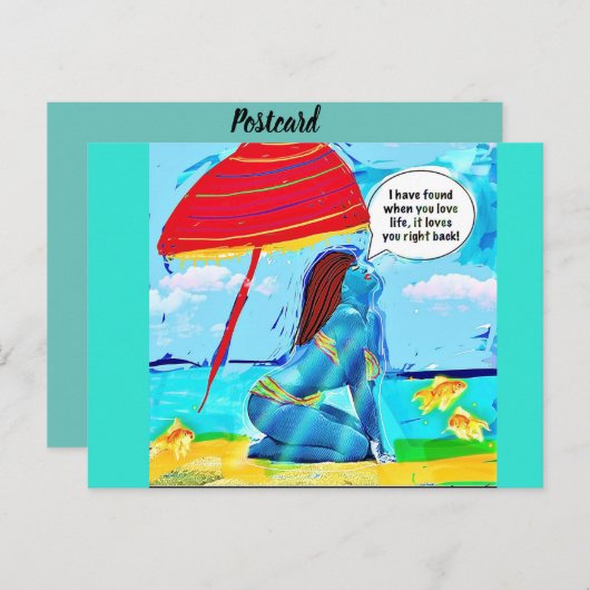 Carte postale (Devant / Derrière)