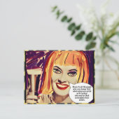 Carte postale (Debout devant)